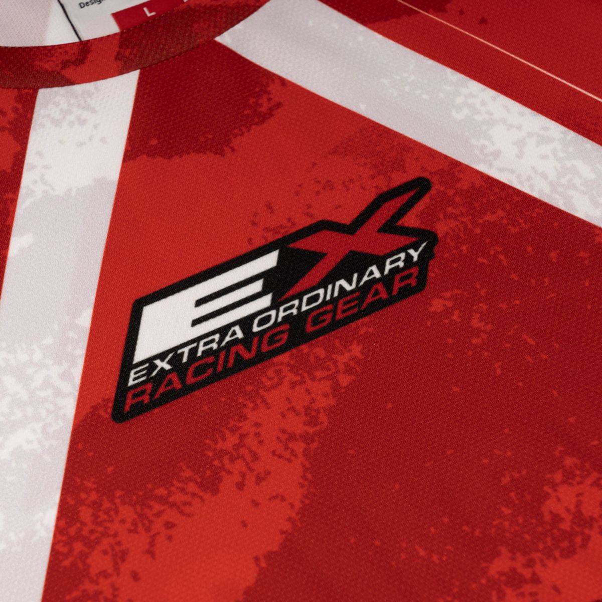 엑스트라오디너리(EXTRAORDINARY) EX RACING JERSEY  RED
