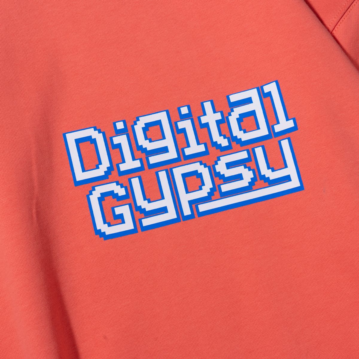 엑스트라오디너리(EXTRAORDINARY) DIGITAL GYPSY PRINT CREWNECK  ORANGE