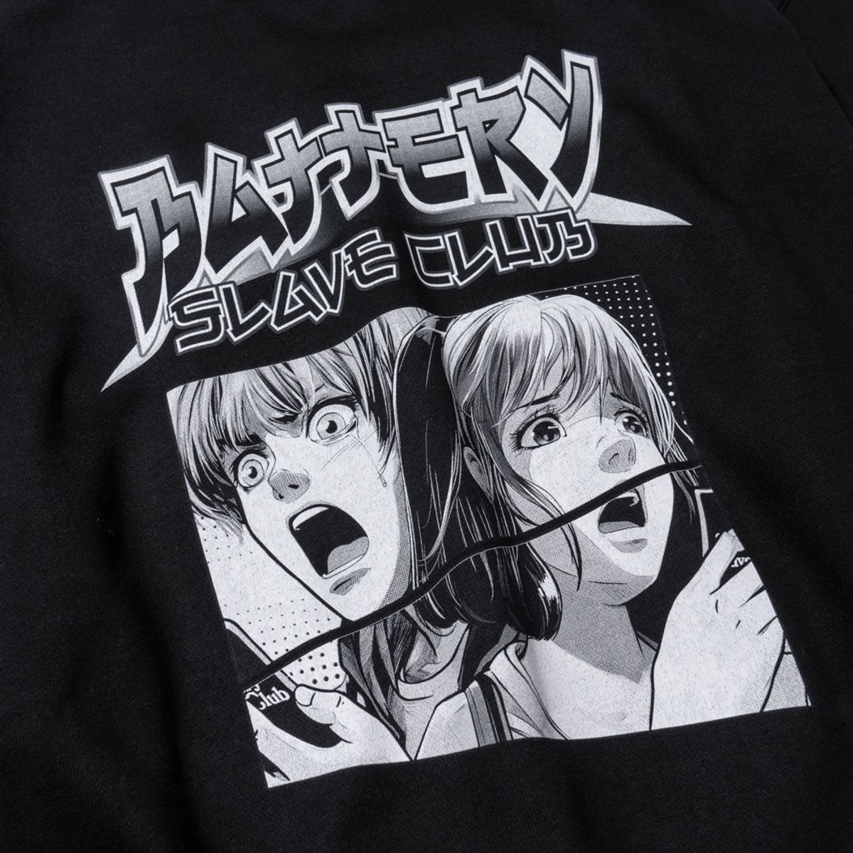 엑스트라오디너리(EXTRAORDINARY) B.S.C ANIME CREWNECK  BLACK