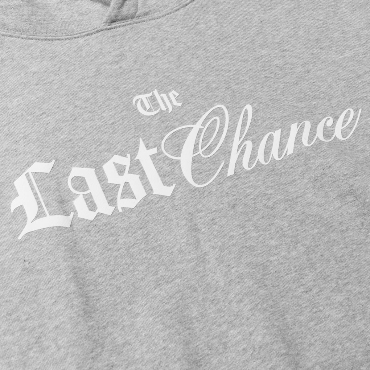 엑스트라오디너리(EXTRAORDINARY) LAST CHANCE PRINT HOODIE  M/GREY