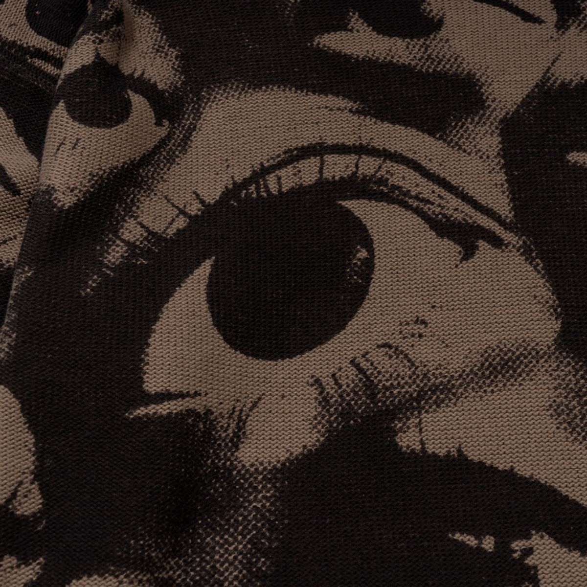 엑스트라오디너리(EXTRAORDINARY) EYES PRINTING SWEATER  BEIGE