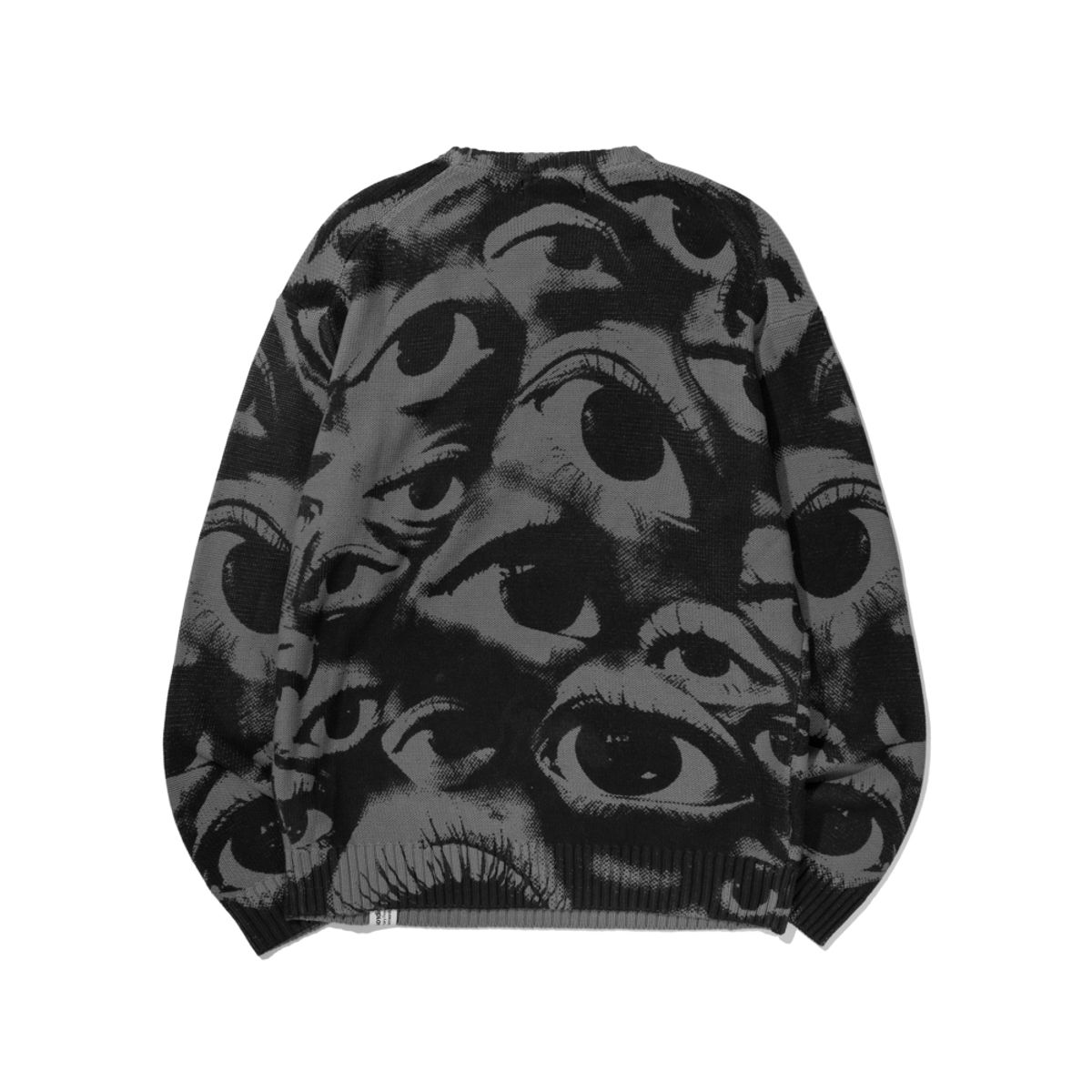 엑스트라오디너리(EXTRAORDINARY) EYES PRINTING SWEATER  M/GREY