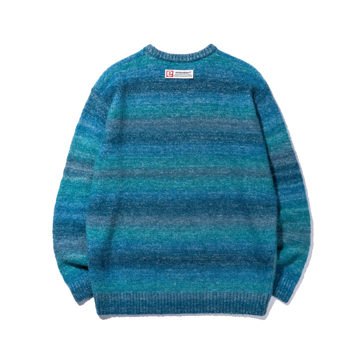 엑스트라오디너리(EXTRAORDINARY) GRADATION SWEATER  BLUE