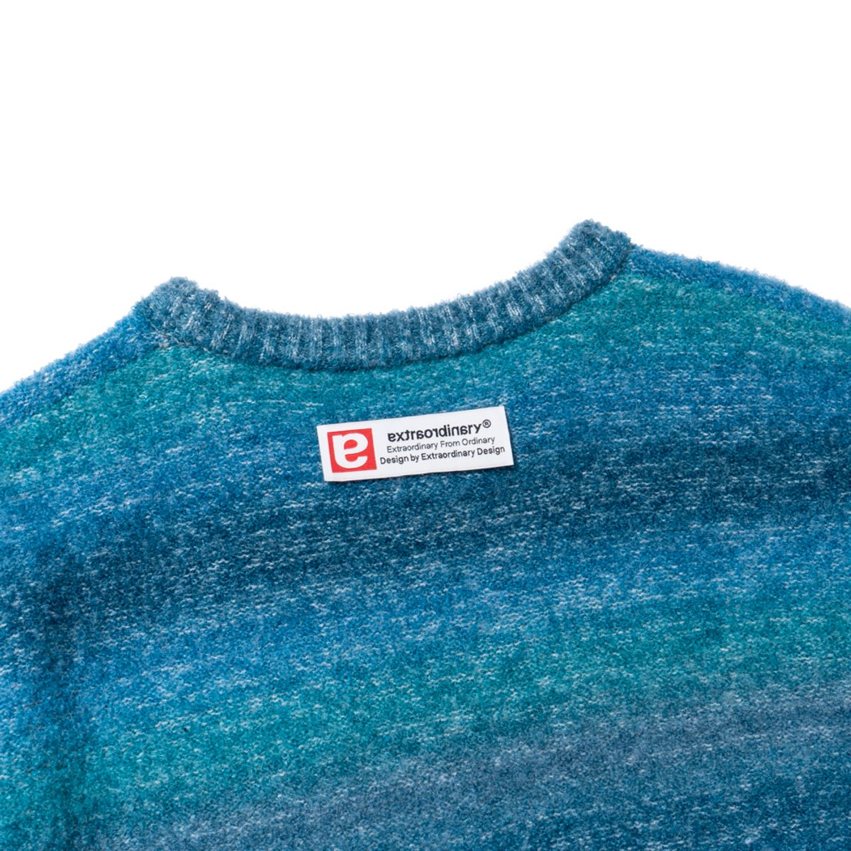엑스트라오디너리(EXTRAORDINARY) GRADATION SWEATER  BLUE