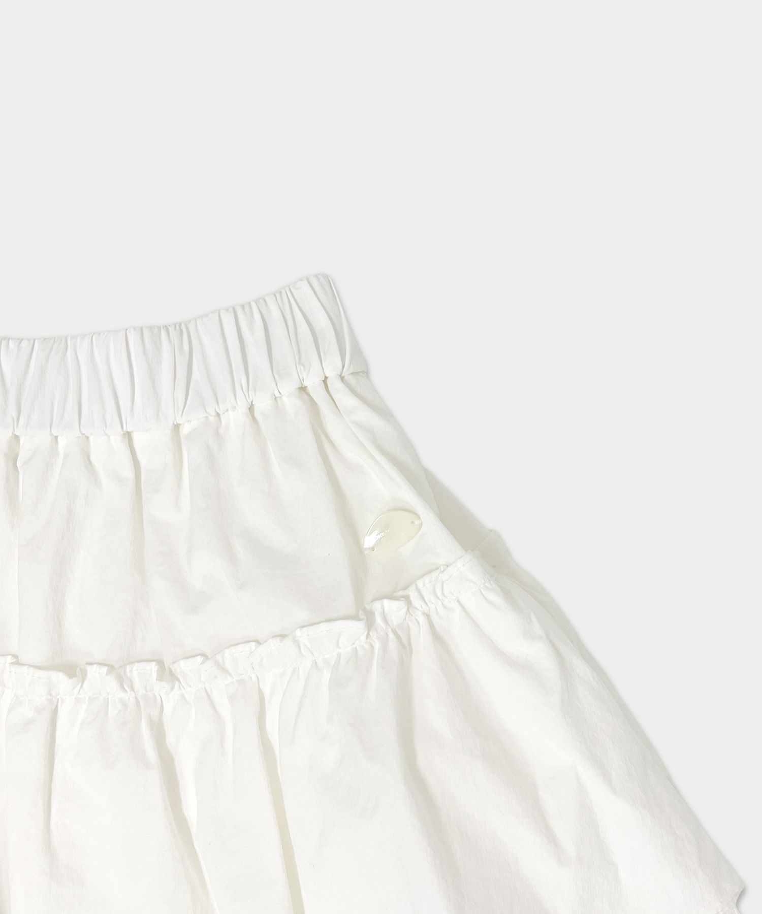 ◆SOMEWHERE BUTTER.◆ Cancan shirring mini skirt ivory MUSINSA | SOMEWHEREBUTTER Cancan shirring mini skirt - ivory