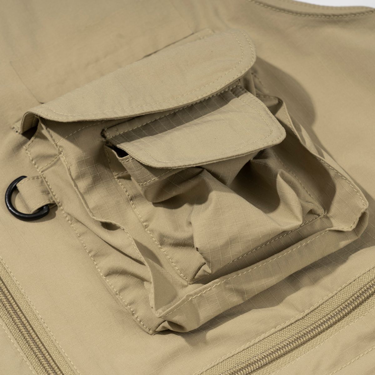 엑스트라오디너리(EXTRAORDINARY) MULTI POCKET FISHING VEST  BEIGE