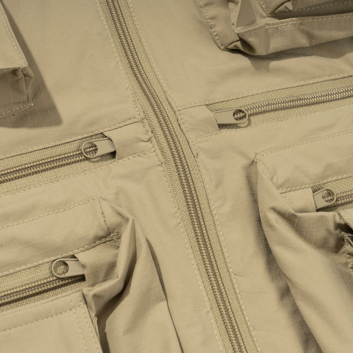 엑스트라오디너리(EXTRAORDINARY) MULTI POCKET FISHING VEST  BEIGE