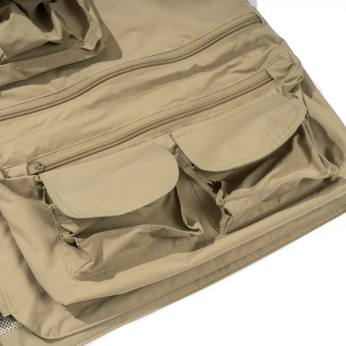 엑스트라오디너리(EXTRAORDINARY) MULTI POCKET FISHING VEST  BEIGE