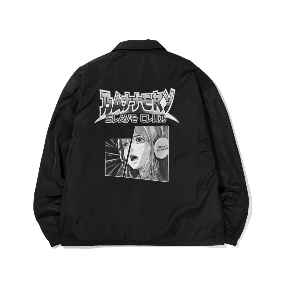 엑스트라오디너리(EXTRAORDINARY) B.S.C ANIME COACH JACKET  BLACK