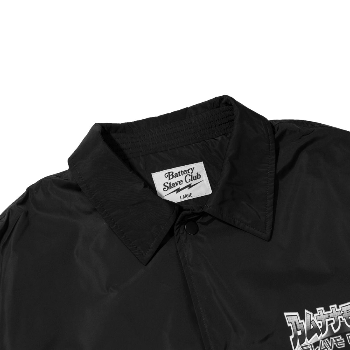 엑스트라오디너리(EXTRAORDINARY) B.S.C ANIME COACH JACKET  BLACK