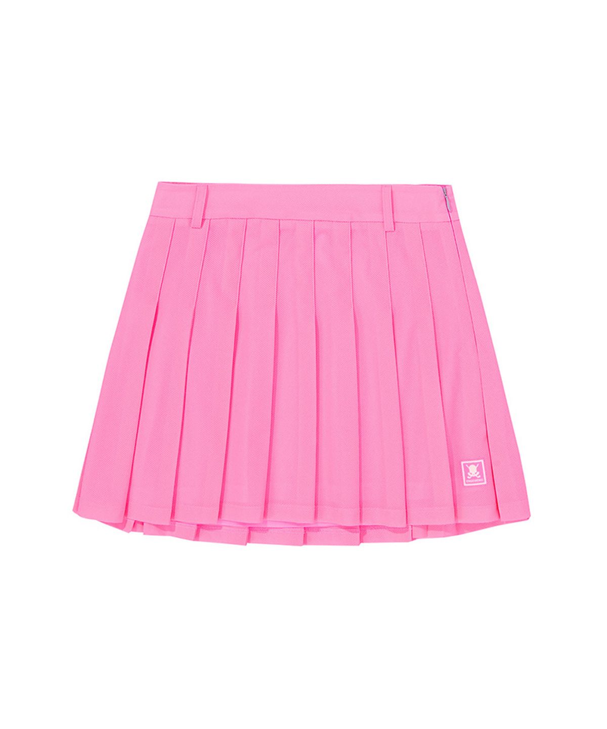 츄쿠츄(CHUCUCHU) C23M-SK012W 아이스 메쉬 플리츠 스커트 (Neon pink)