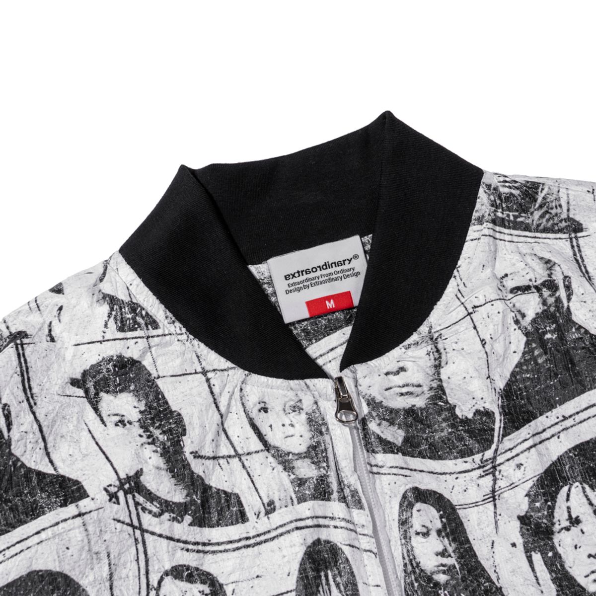 엑스트라오디너리(EXTRAORDINARY) TYVEK PORTRAIT PRINTING JUMPER  WHITE