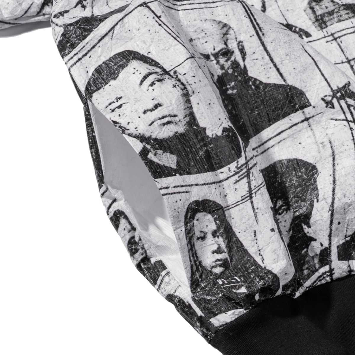 엑스트라오디너리(EXTRAORDINARY) TYVEK PORTRAIT PRINTING JUMPER  WHITE