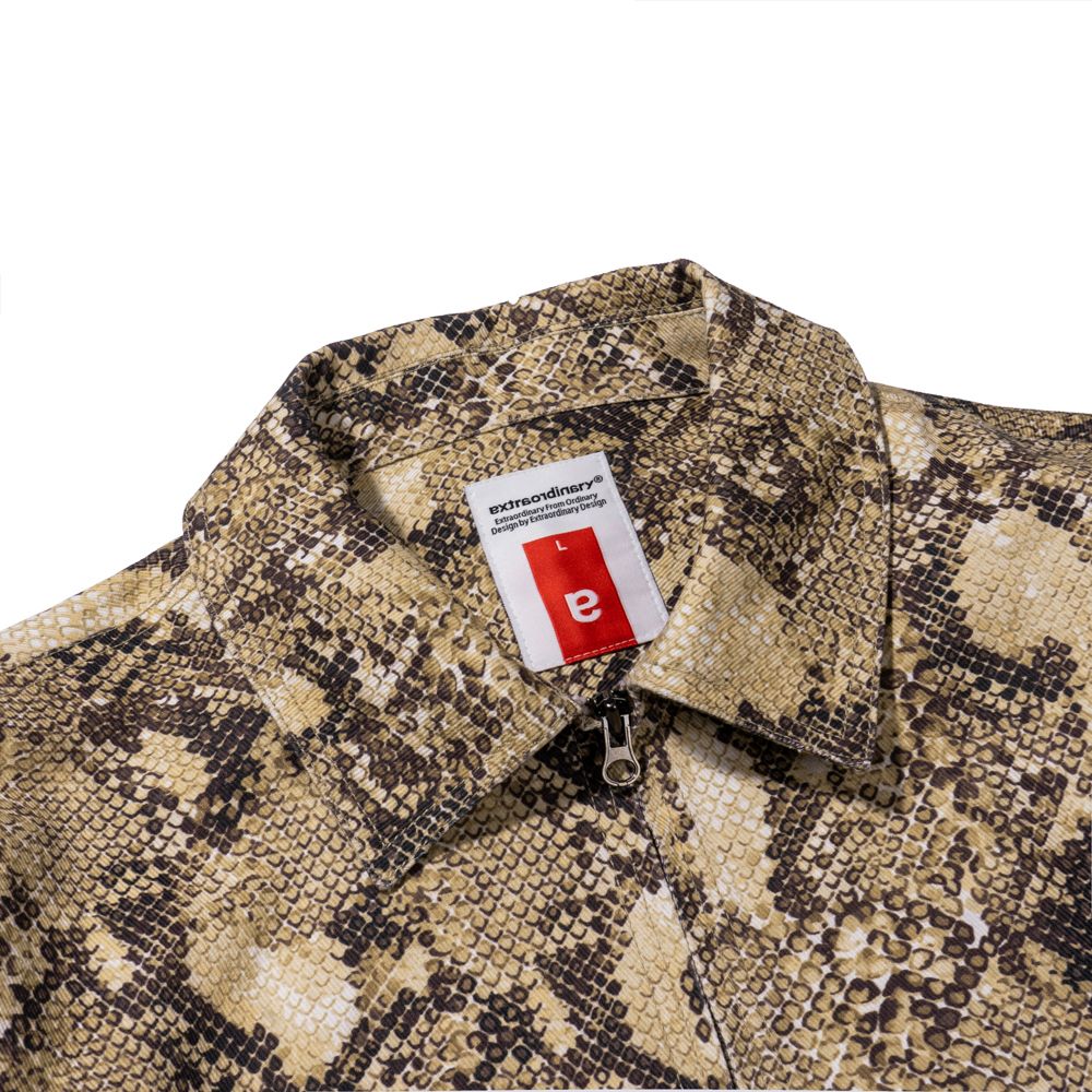 MUSINSA公式 | EXTRAORDINARY PYTHON TRUCKER JACKET SPECIAL