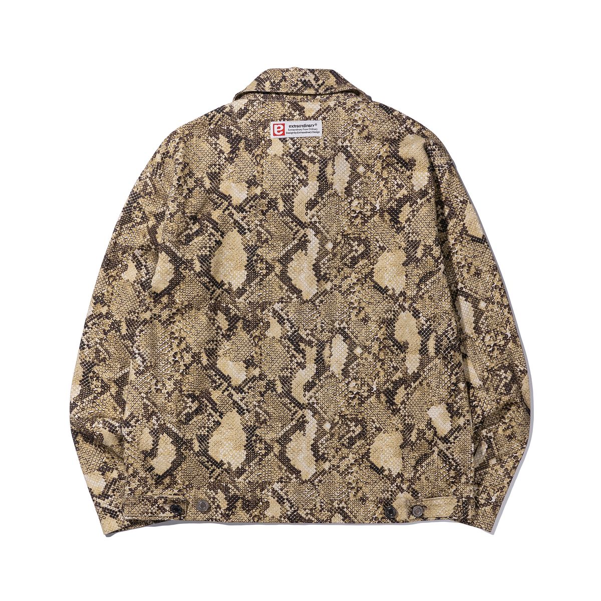 엑스트라오디너리(EXTRAORDINARY) PYTHON TRUCKER JACKET  SPECIAL