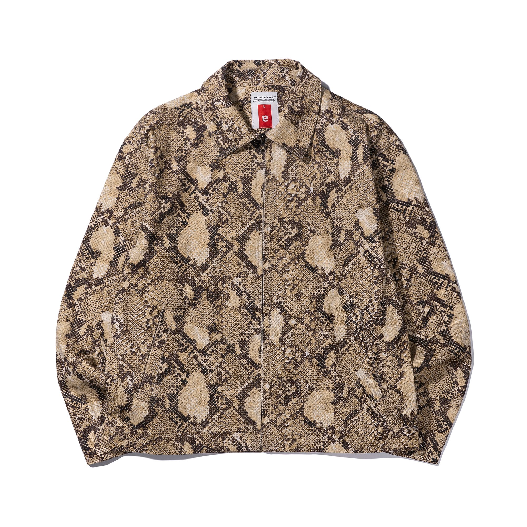 MUSINSA公式 | EXTRAORDINARY PYTHON TRUCKER JACKET SPECIAL