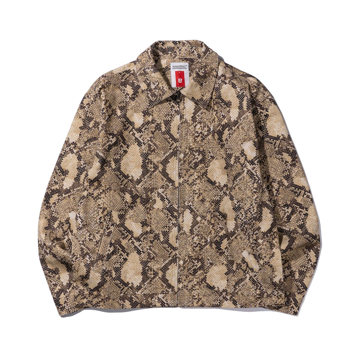 엑스트라오디너리(EXTRAORDINARY) PYTHON TRUCKER JACKET  SPECIAL