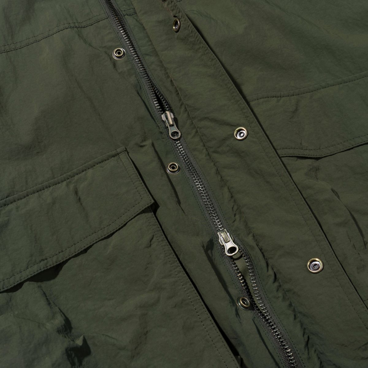 엑스트라오디너리(EXTRAORDINARY) PUCKERING POCKET JUMPER  KHAKI