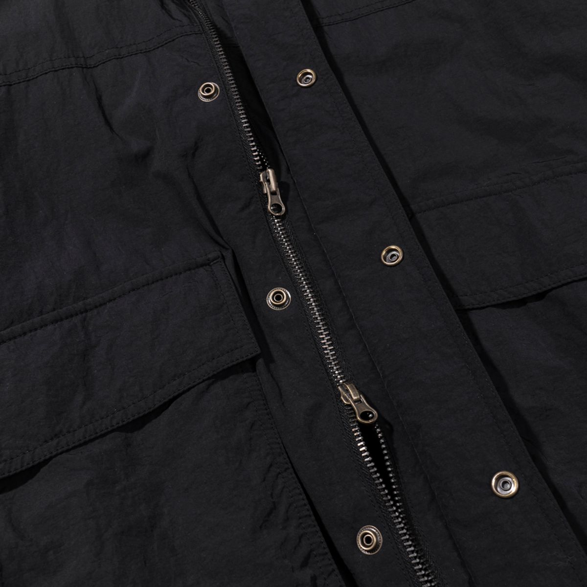 엑스트라오디너리(EXTRAORDINARY) PUCKERING POCKET JUMPER  BLACK