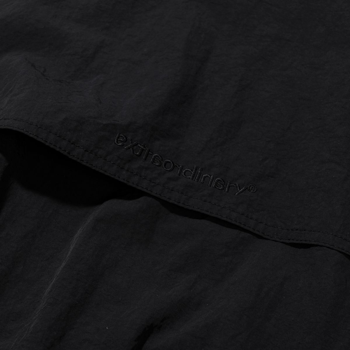 엑스트라오디너리(EXTRAORDINARY) PUCKERING POCKET JUMPER  BLACK