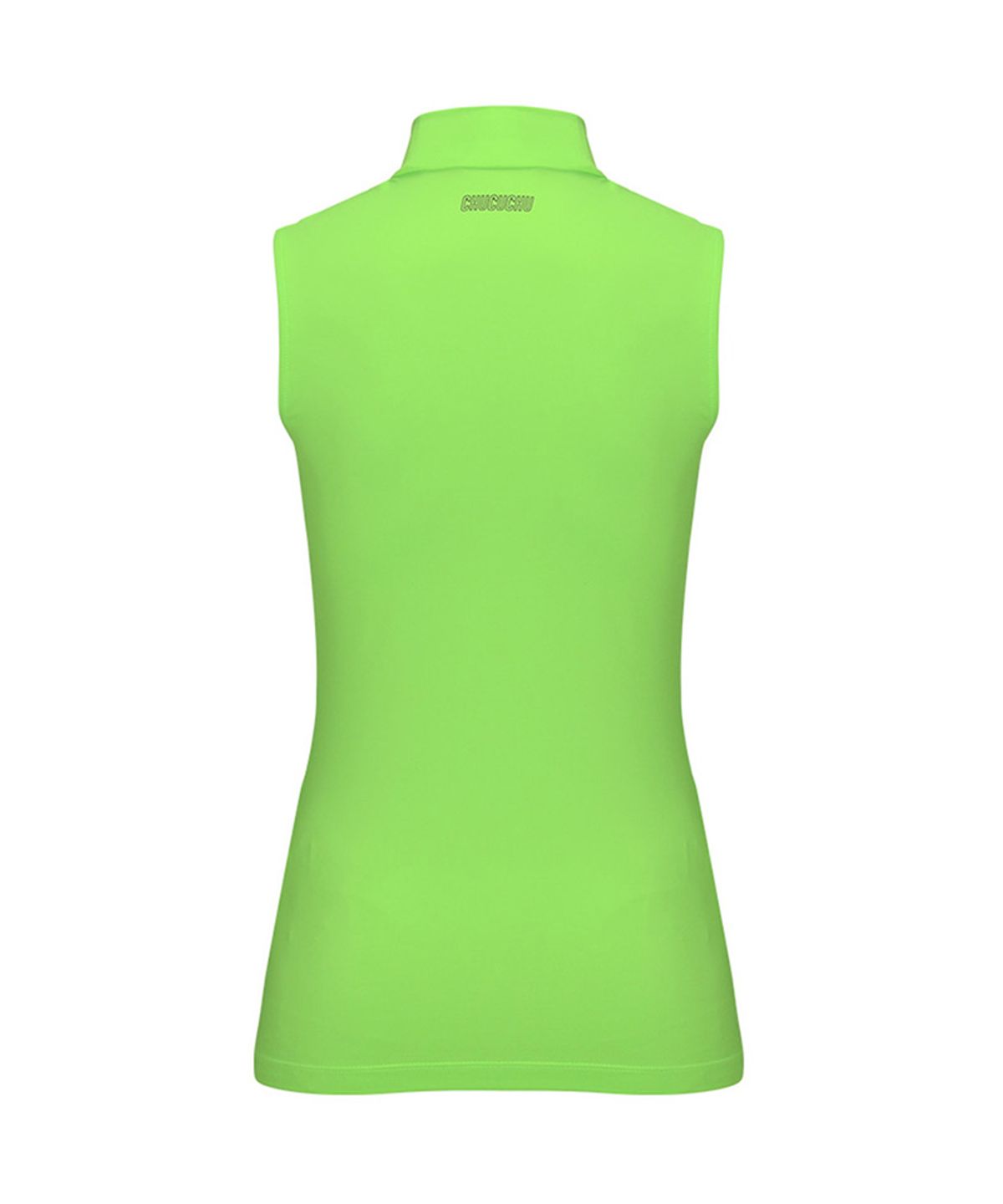 츄쿠츄(CHUCUCHU) C23M-TS020W프론트 메쉬 하프넥 탑 (Green)