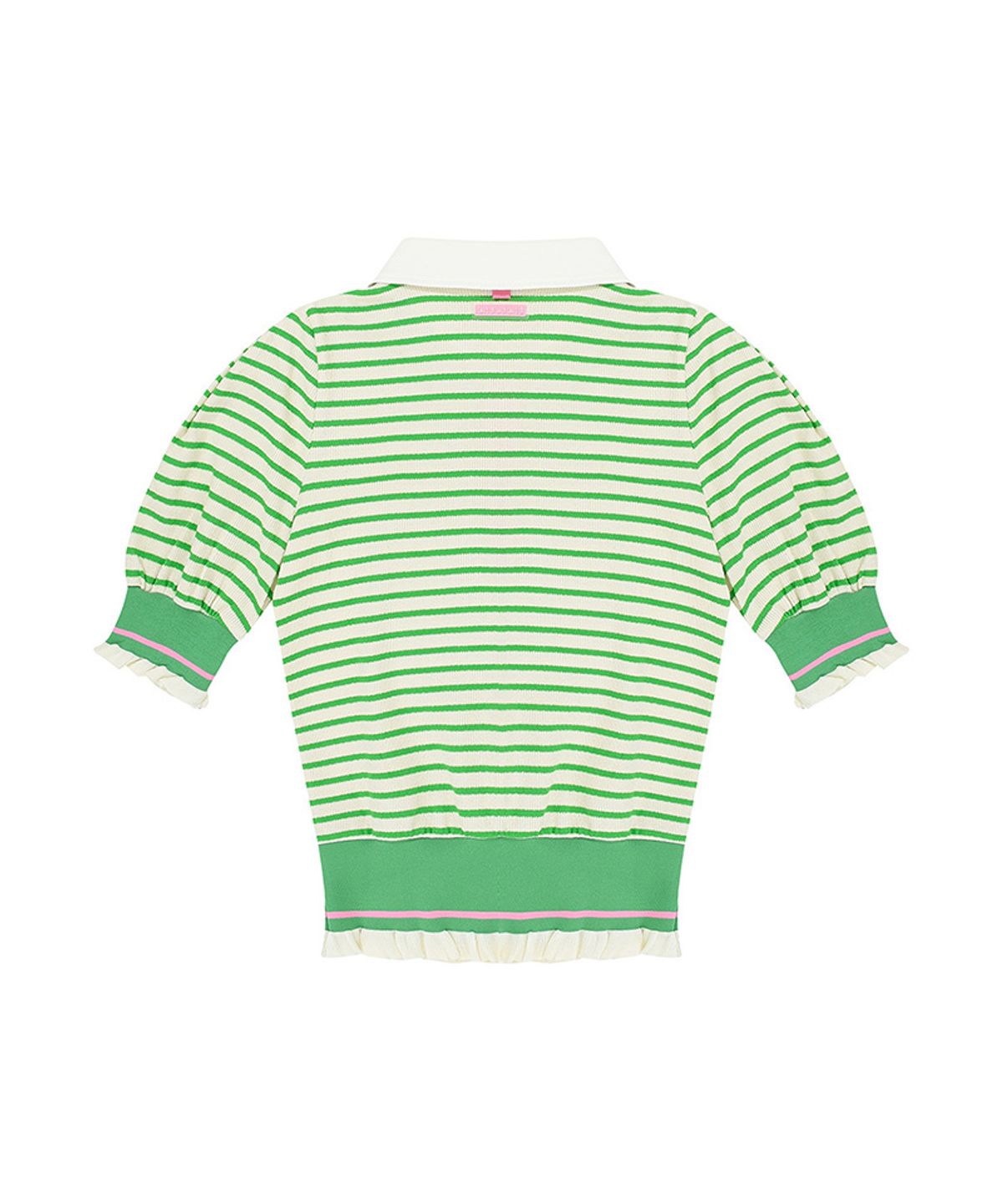츄쿠츄(CHUCUCHU) C23M-TS006W 스프링 퍼프 탑 (Green)