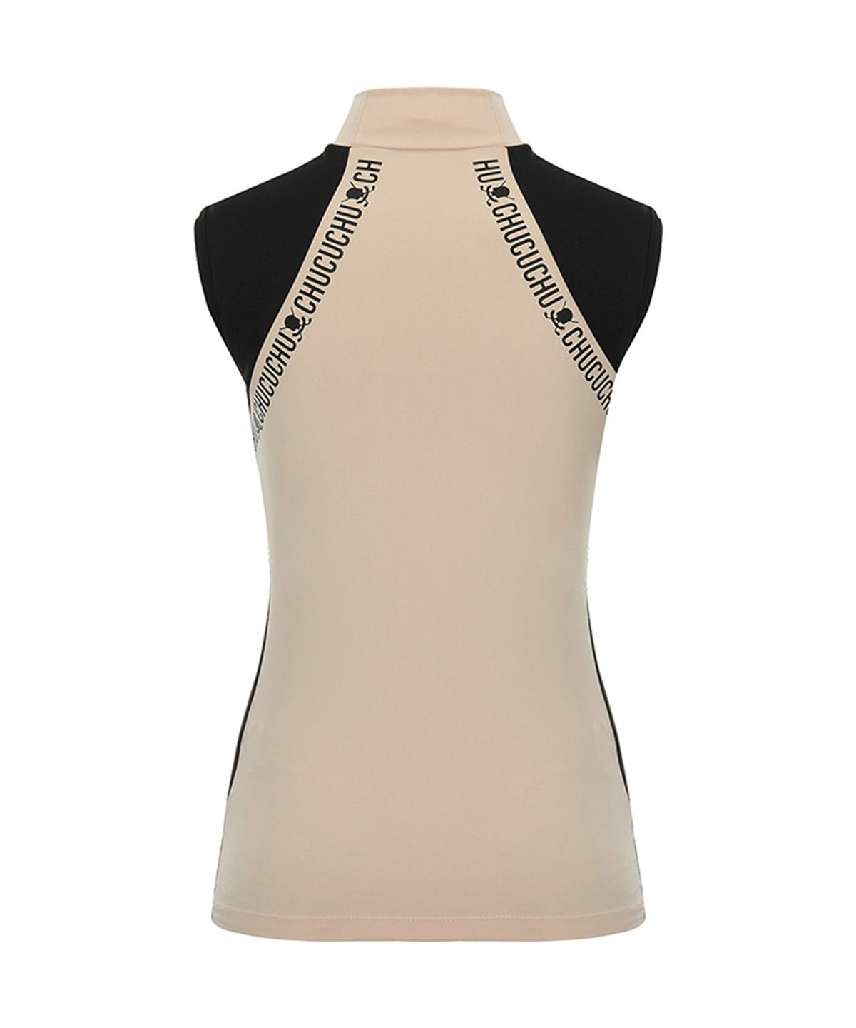 츄쿠츄(CHUCUCHU) C23M-TS011W홀터넥 탑 (Beige)