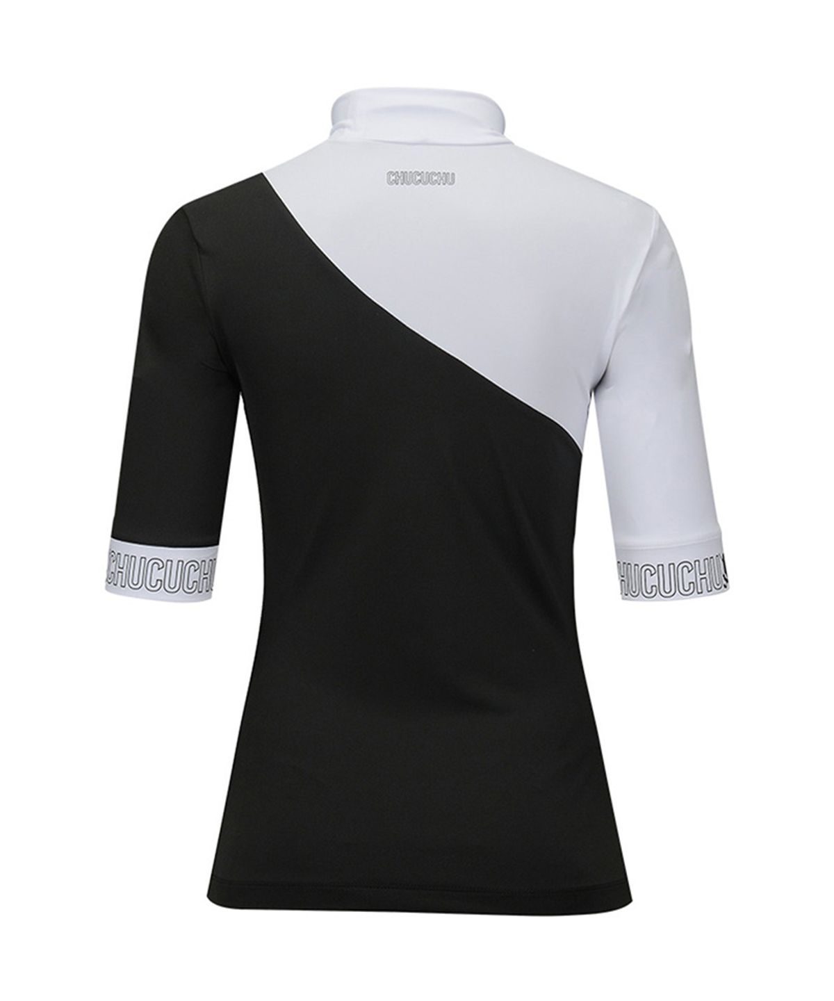츄쿠츄(CHUCUCHU) C23M-TS012W 크로스 포인트 반팔 (White)