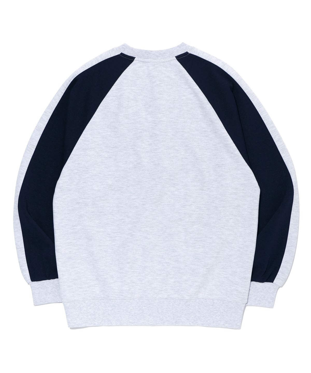 벙커버스터(BUNKERBUSTER) 로고 저지 맨투맨 LIGHT GREY (MO1TU043-071)