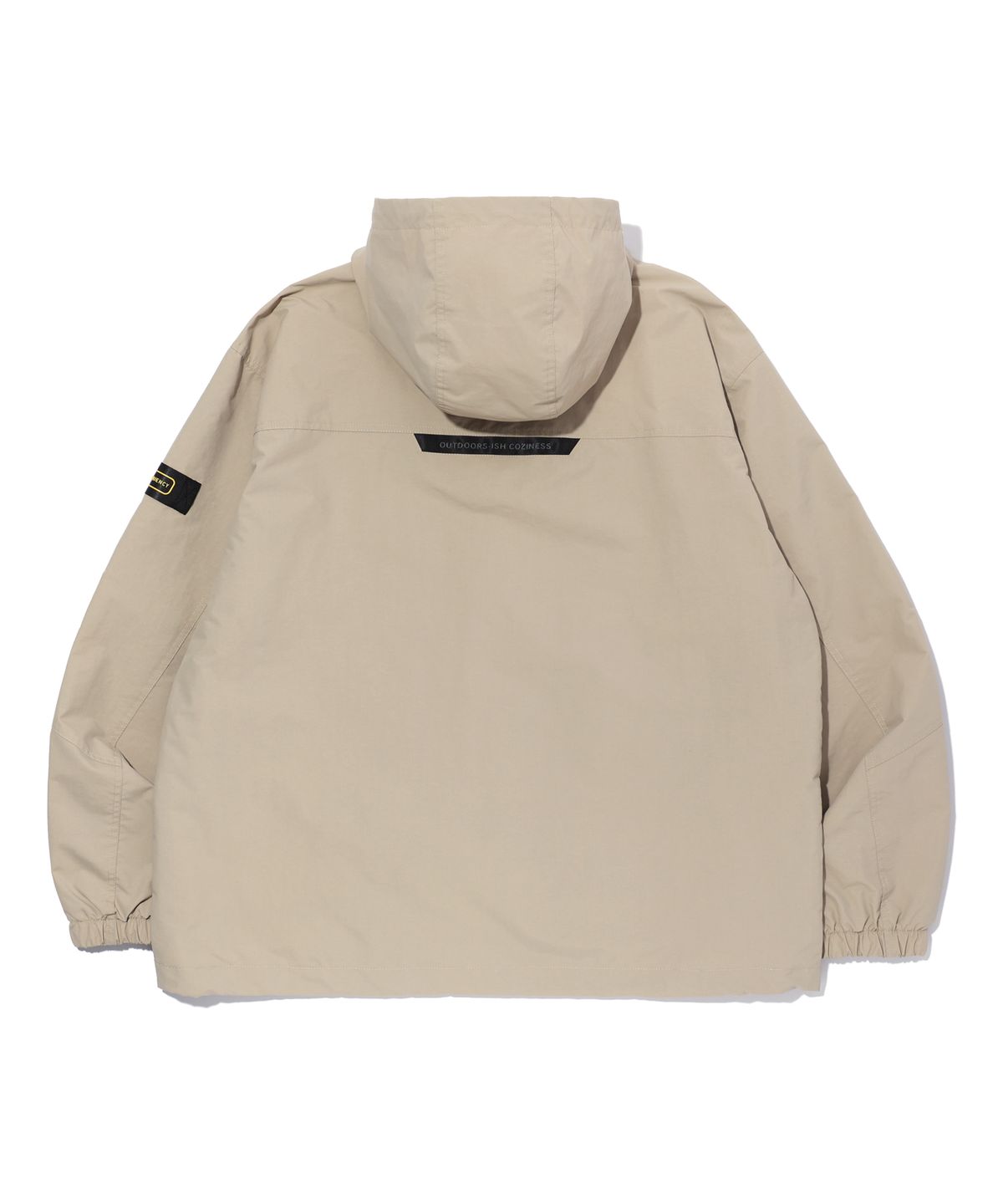 펜듈럼(PENDULUM) 더블 포켓 후드 점퍼 BEIGE (LO1JU027-005)