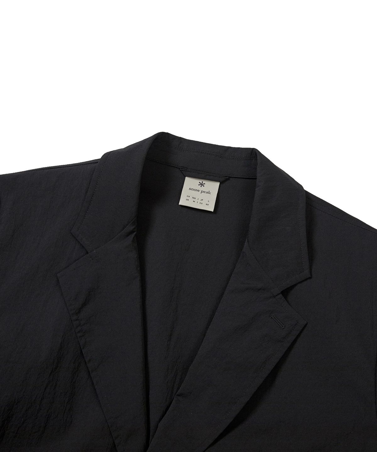 스노우피크 어패럴(SNOWPEAK APPAREL) 루트 블레이저 자켓 Black (S24MMRJK68)