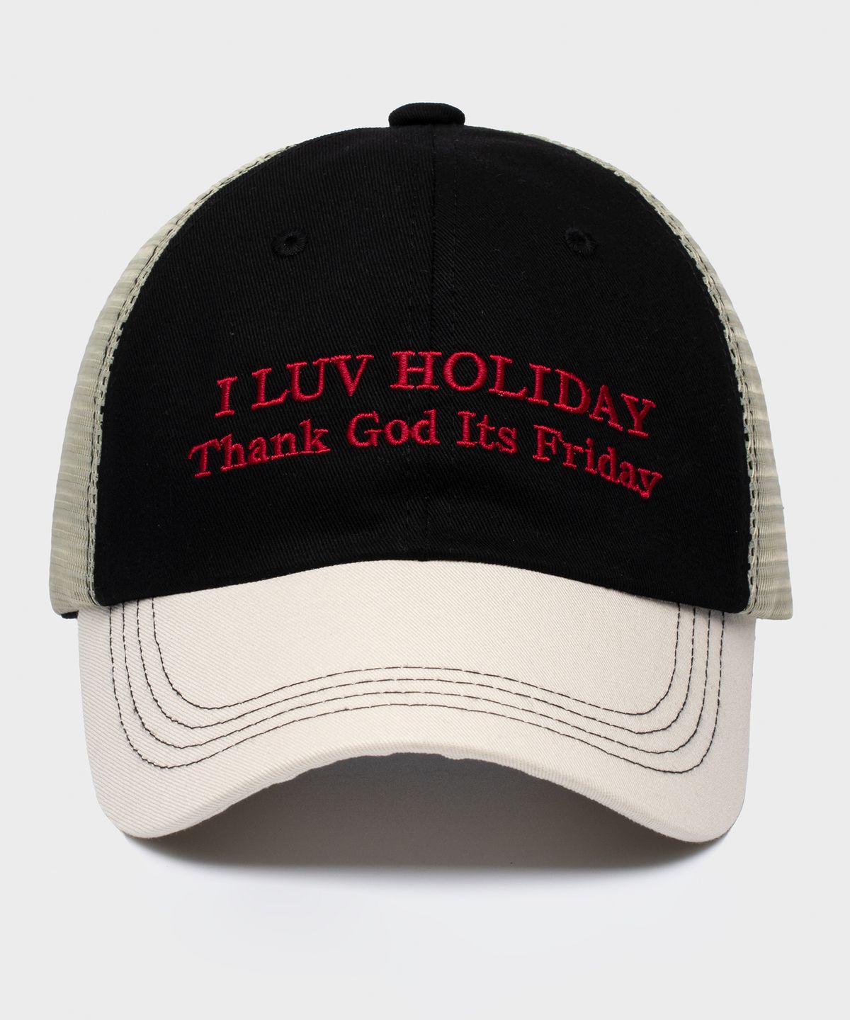 리끌로우(RECLOW) RC I LUV HOLIDAY 볼캡 BLACK