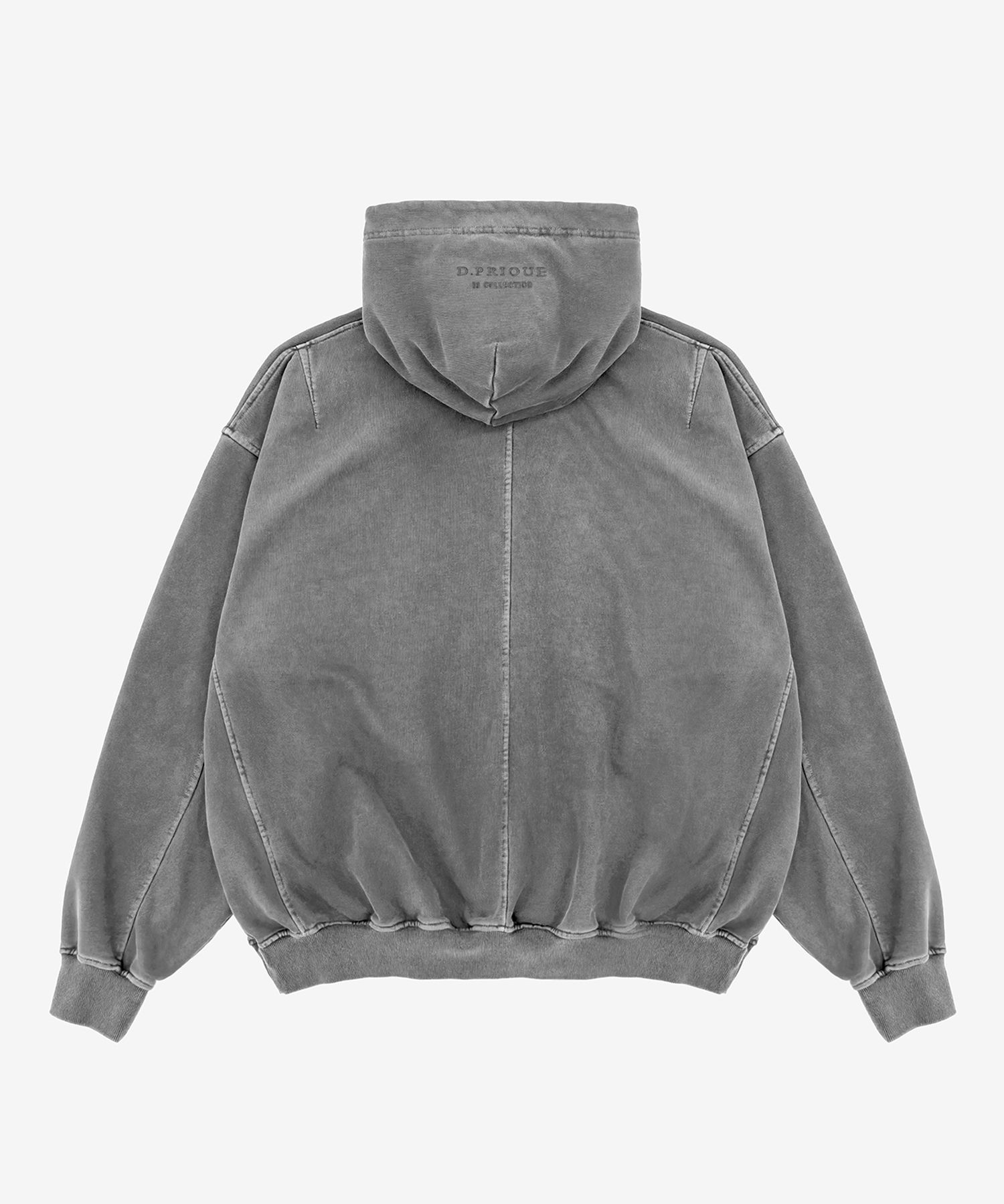 MUSINSA公式 | DPRIQUE オーバーフードパーカー - ウォッシュドグレー