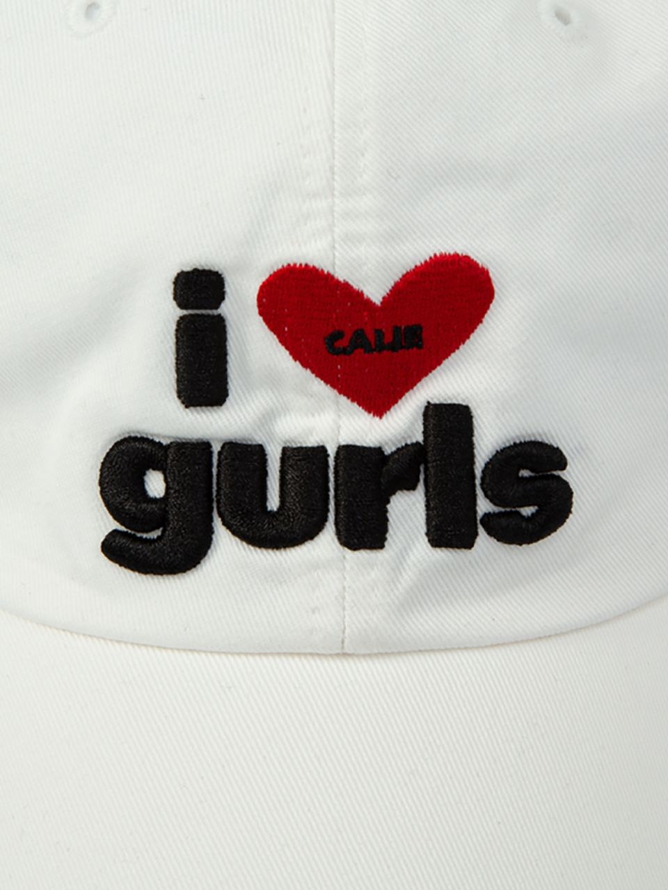 キャップ ASIF CALIE CALIE HEART BALL CAP WHITE CA24CAC001WT MUSINSA | ASIF CALIE CALIE GURLS BALLCAP WHITE