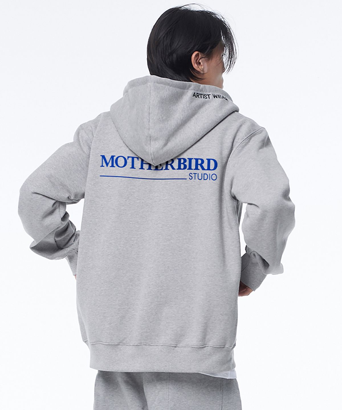 아티스트웨어(ARTISTWEAR) [ATW X 마더버드] MSD 패치 후드집업