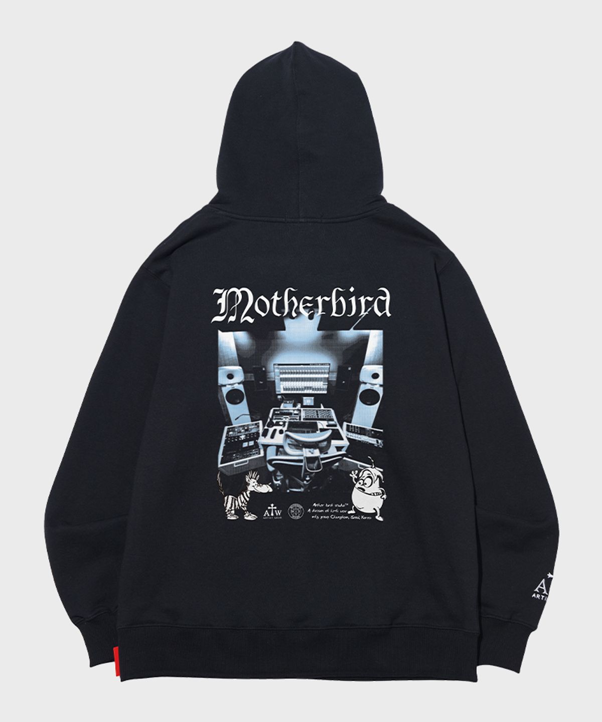 아티스트웨어(ARTISTWEAR) [ATW X 마더버드] 마스터링 후드티