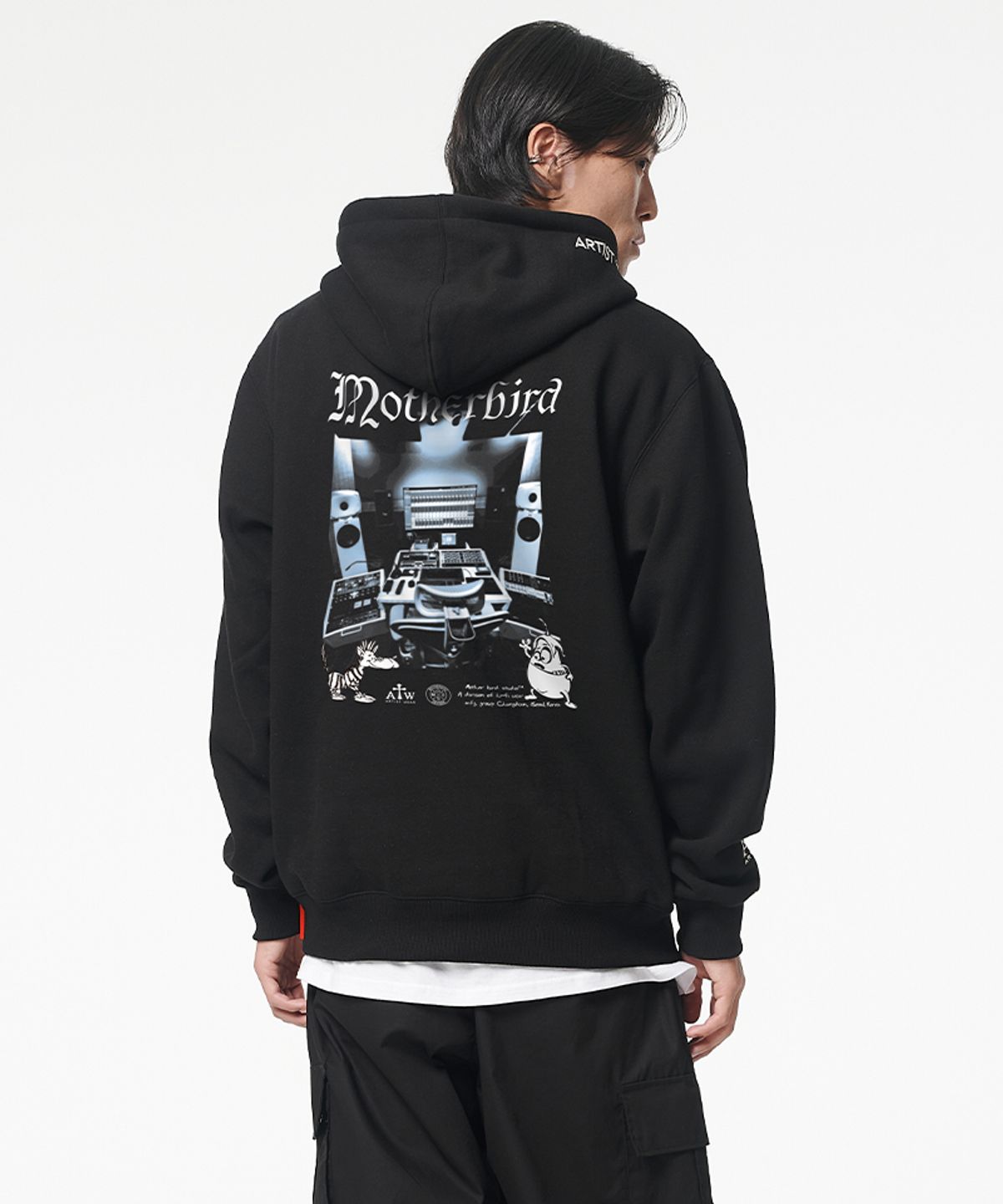 아티스트웨어(ARTISTWEAR) [ATW X 마더버드] 마스터링 후드티