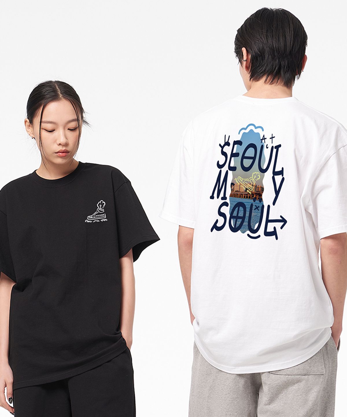 아티스트웨어(ARTISTWEAR) [ATW] 마이소울 반팔티