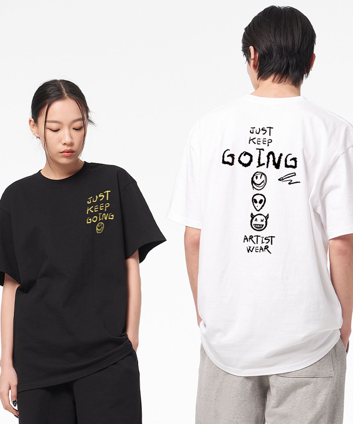 아티스트웨어(ARTISTWEAR) [ATW] 킵고잉 반팔티