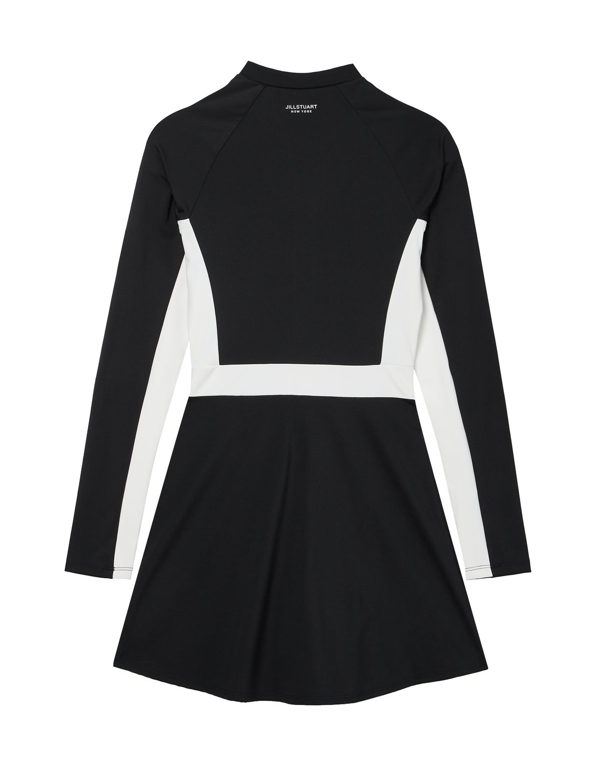 질스튜어트액세서리(JILLSTUART ACC) 블랙 긴팔 컬러 배색 래쉬가드형 수영복