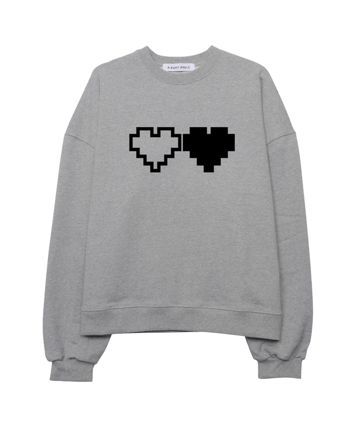 어라이트앵글(ARIGHTANGLE) Heavycotton heart sweatshirt (3 Color)