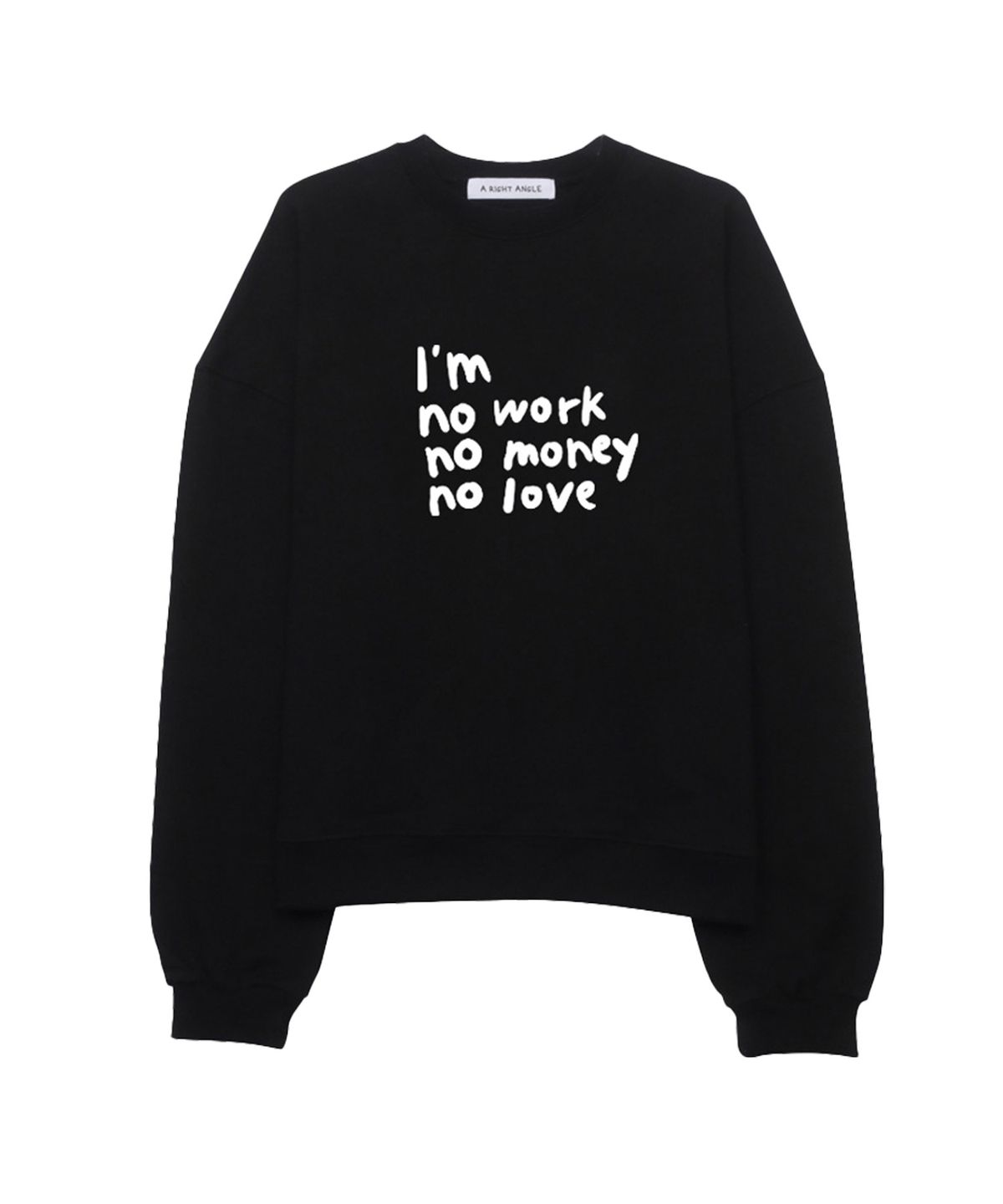 어라이트앵글(ARIGHTANGLE) Heavycotton 3 no sweatshirt (3 Color)