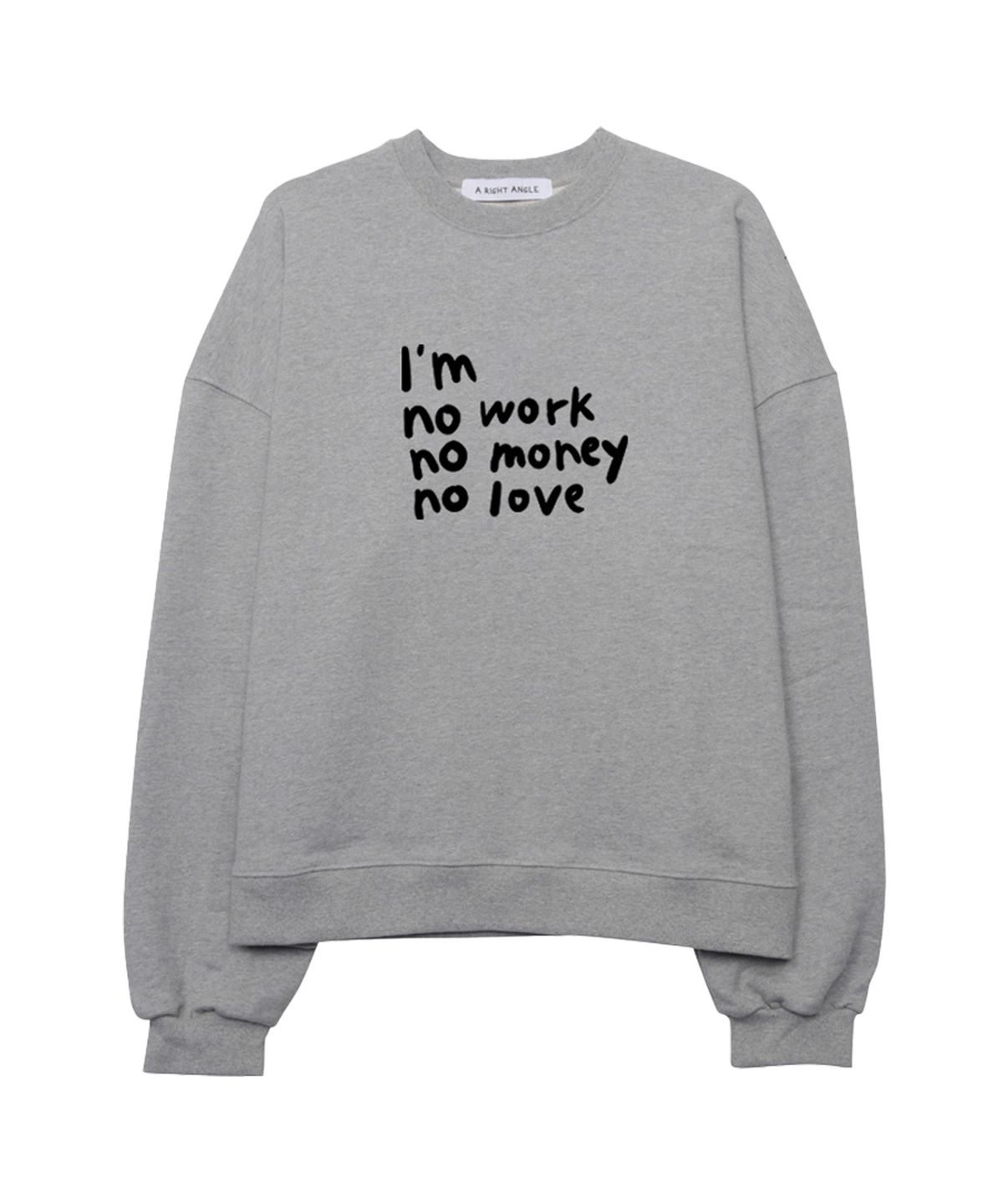 어라이트앵글(ARIGHTANGLE) Heavycotton 3 no sweatshirt (3 Color)