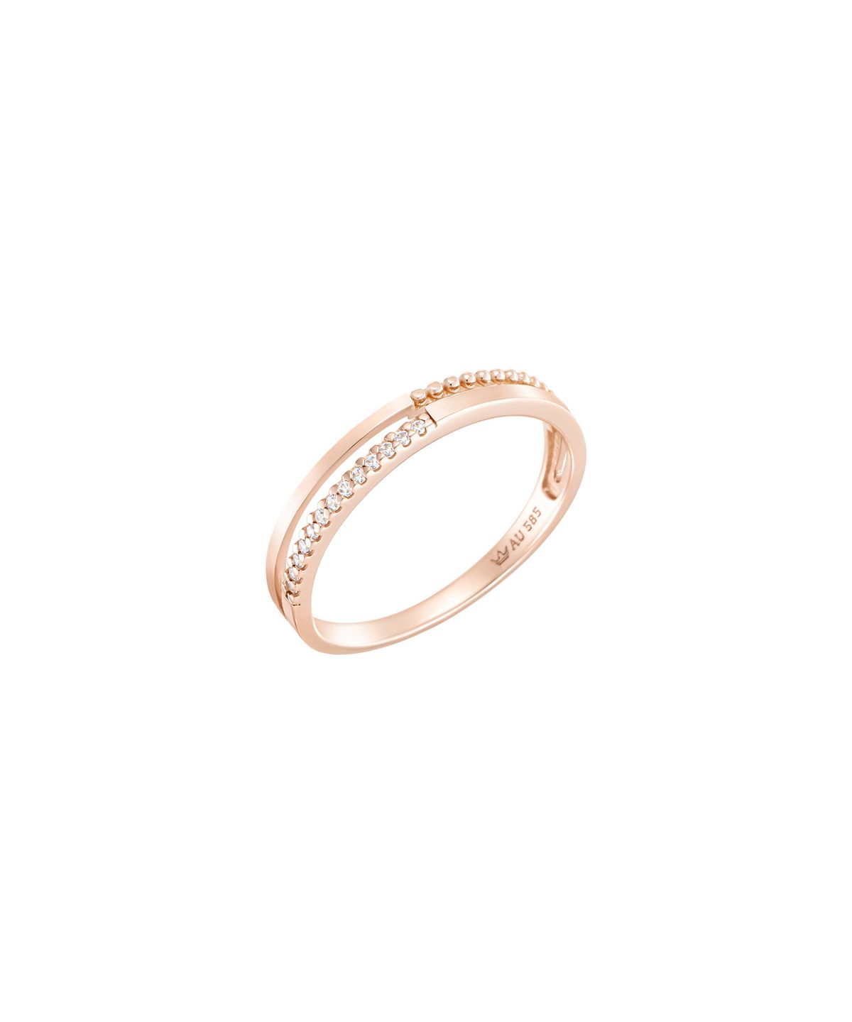 제이에스티나(JESTINA) J.Fenella 14K 반지 (JJJTRQ4BS051R4120)