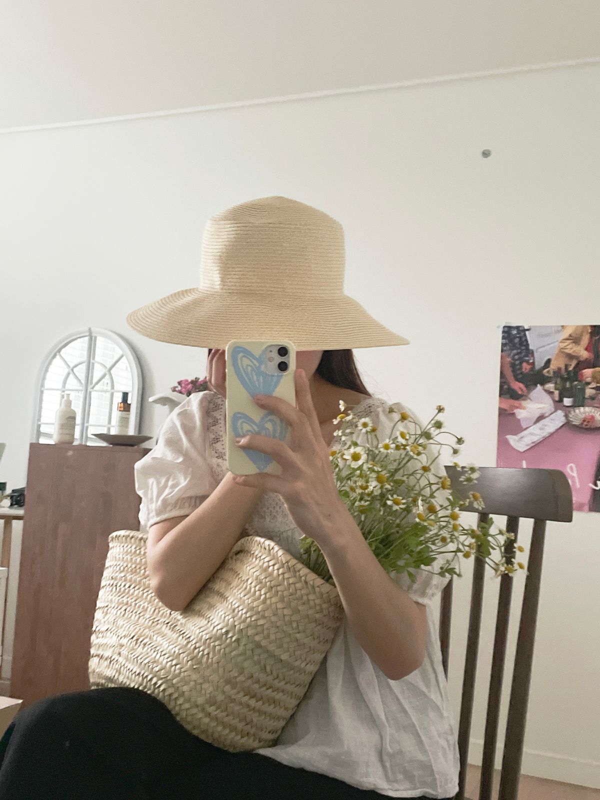 세컨드부티크(SECOND BOUTIQUE) 하트하트 하드케이스 _레몬블루