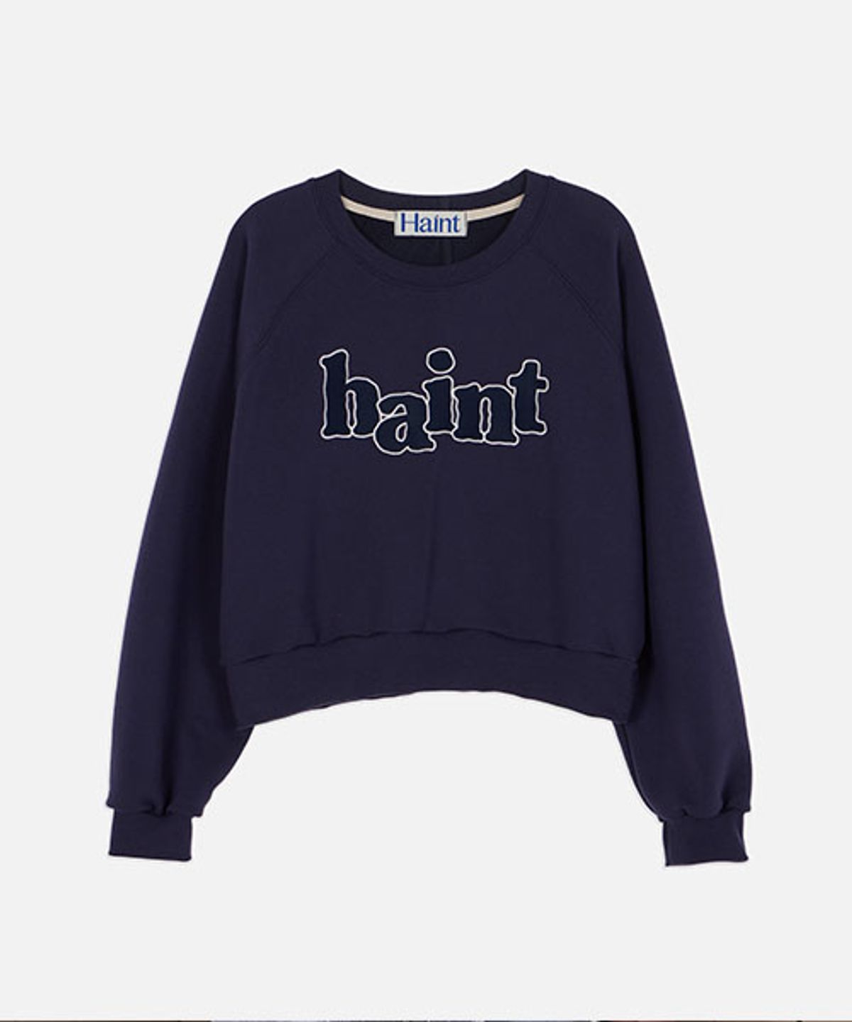 헤인트(HAINT) HAINT LETTERING MTM_2COLORS_NAVY