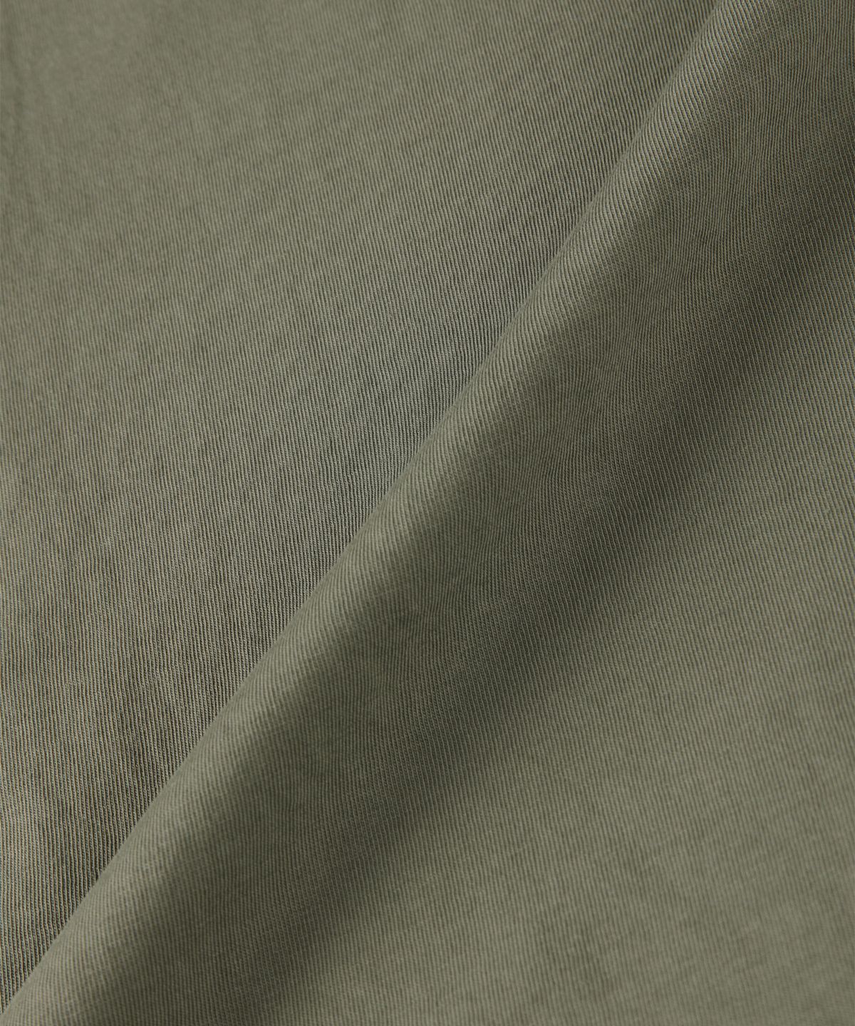 빠니깔레(PANICALE) 카키 슬림핏 다잉 면 셔츠