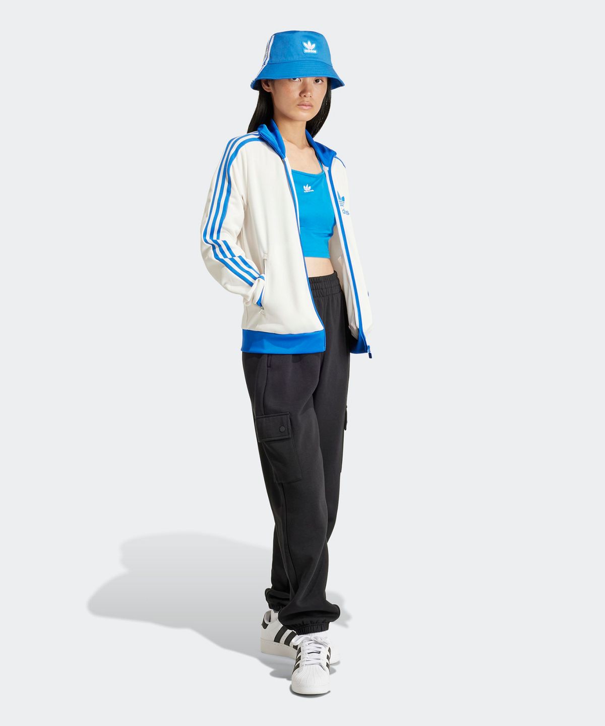 아디다스(ADIDAS) 베켄바우어 트랙탑 - 화이트 / IR6092