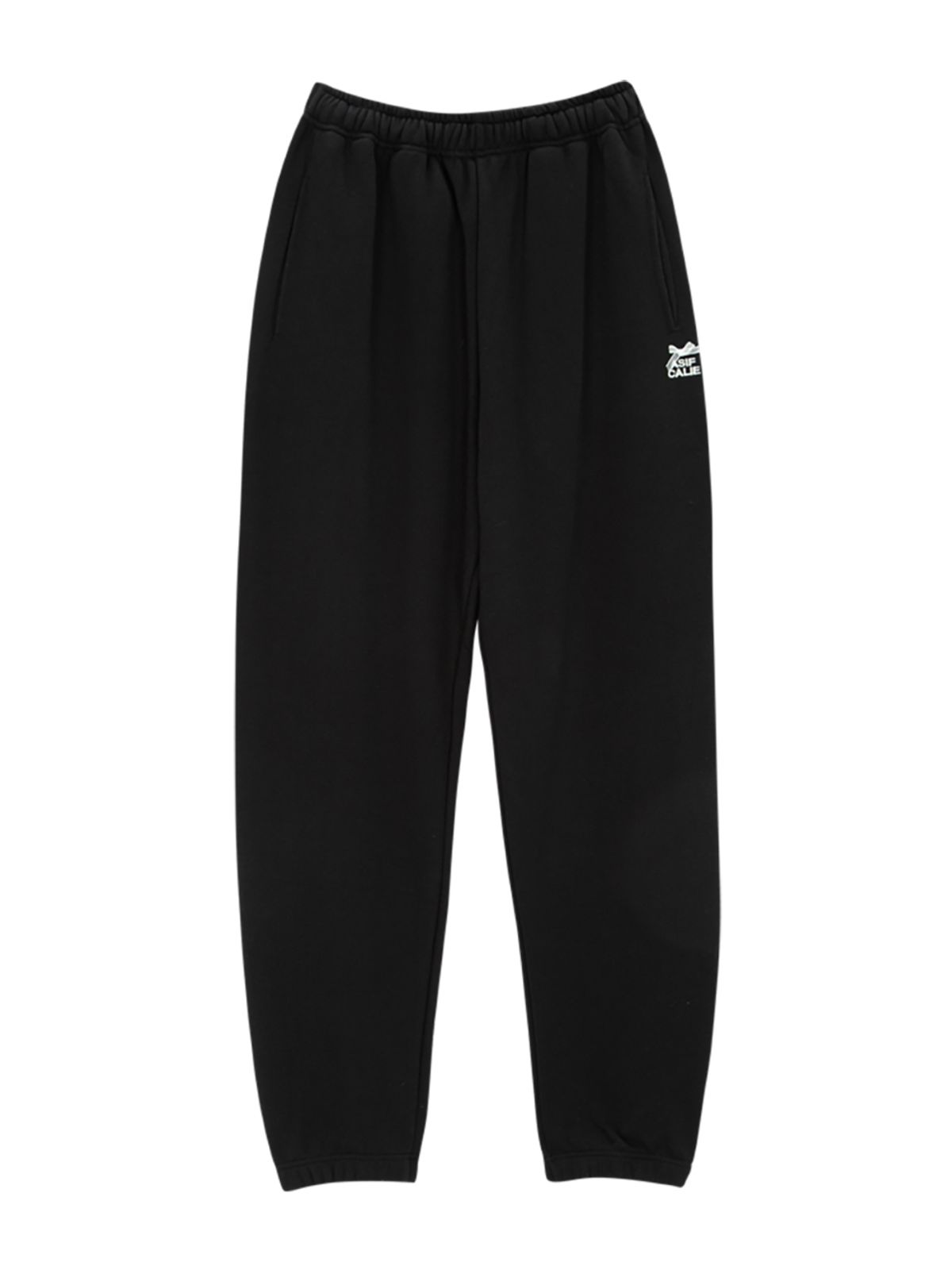 에즈이프 캘리(ASIF CALIE) RIBBON JOGGER PANTS BLACK