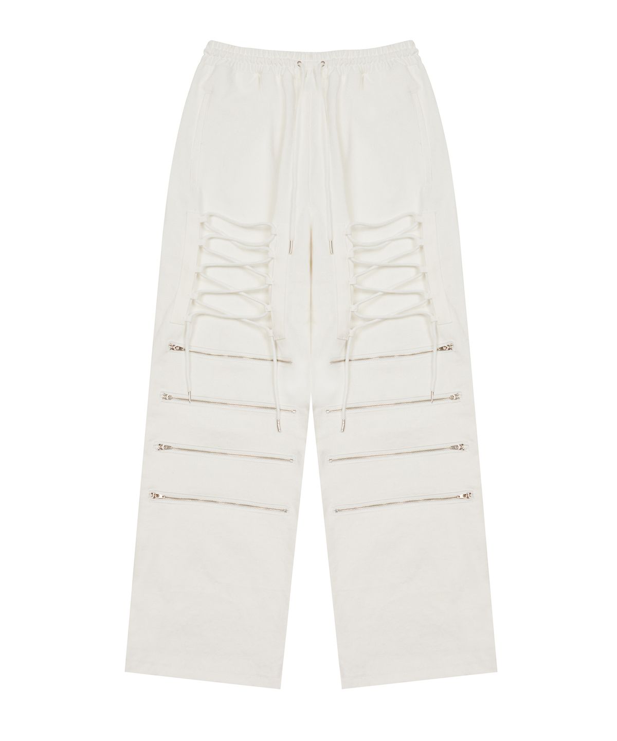 러브이즈트루(LUVISTRUE) NM ZIPPER PANTS(WHITE)